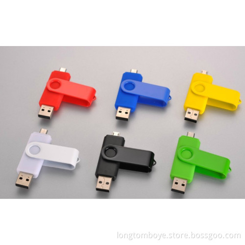 newest mobile usb flash drive with double interface